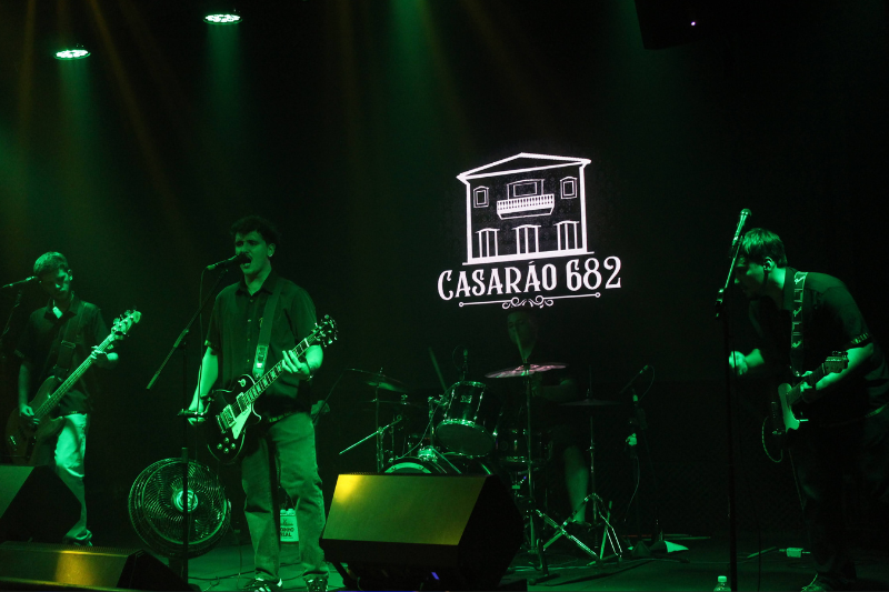 Banda Untold no Palco